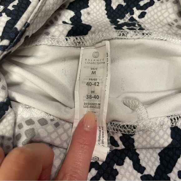 Balance Collection Contender Luxe Long Legging Black Summer Snake Print - Picture 9 of 12